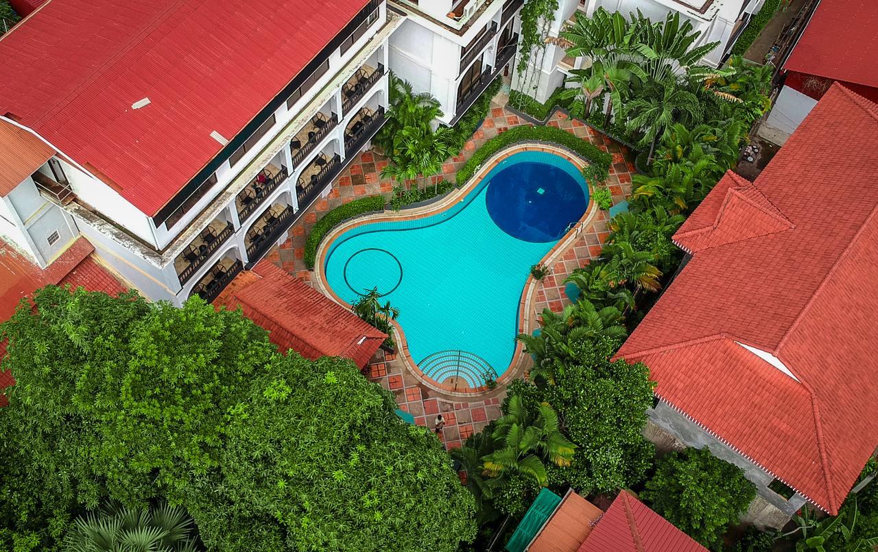 Silk D'Angkor Boutique Hotel Ciudad de Siem Riep Exterior foto